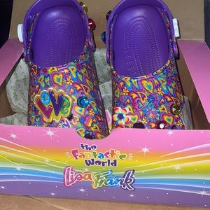 Lisa frank crocs